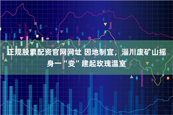 正规股票配资官网网址 因地制宜，淄川废矿山摇身一“变”建起玫瑰温室